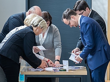 Stimmauszählung